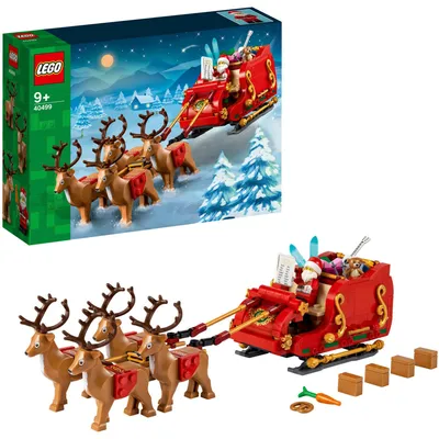 Immagine prodotto di LEGO Iconic La Slitta Di Babbo Natale 40499