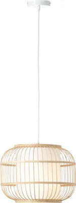 Produktbild von Bones Pendelleuchte 40cm natur/weiß