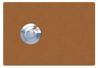 Produktbild von Türklingel Rectangle in Rost