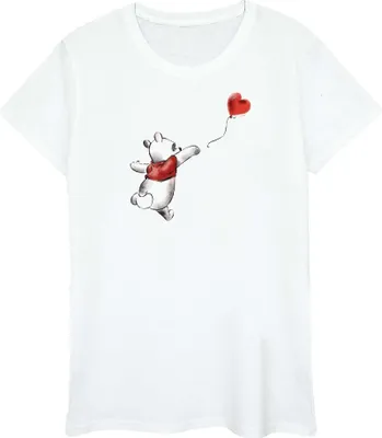 Produktbild von Winnie the Pooh - T-Shirt für Damen BI672 (L) (Weiß)