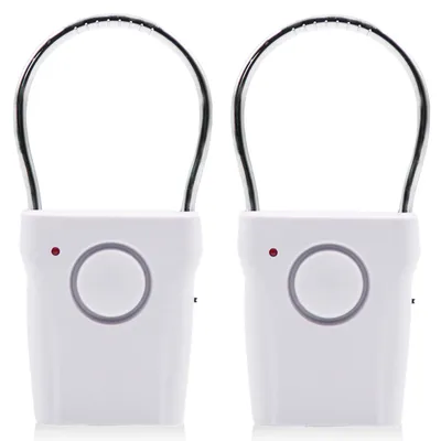 Image de Ensemble de 2 détecteurs de porte avec alarme - Blanc - Niveau sonore de 120 dB