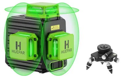 Immagine prodotto di Livella laser Huepar, 12 linee, auto-livellamento a 360°, modello SET-4