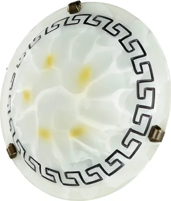 Obrázek produktu pro Skleněný plafón 30 cm E27 1x60W bílé alabastrové sklo kulaté Etrusco 7648 Rabalux