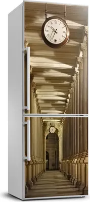 Produktbild von Tulup Kühlschrankdekoration - 70x190 cm - Aufkleber auf dem Kühlschrank - Marktkolonnade