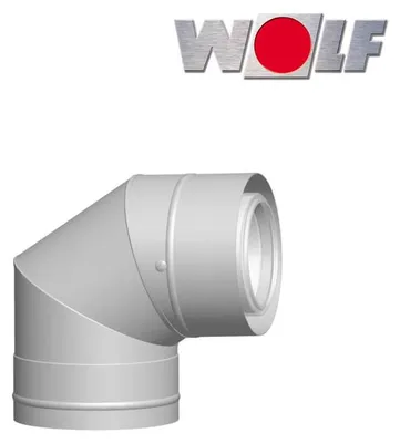 Zdjęcie produktu dla Kolanko fasadowe Wolf DN110/160-87° 2651562