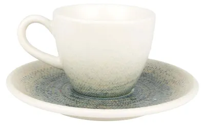 Produktbild von Bonna Sway - Espressotassen und Untertasse - 80 cc - Porcelain - 6er set