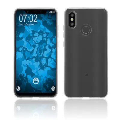 Produktbild von PhoneNatic Case kompatibel mit Xiaomi Mi 8 - Crystal Clear Silikon Hülle transparent Cover
