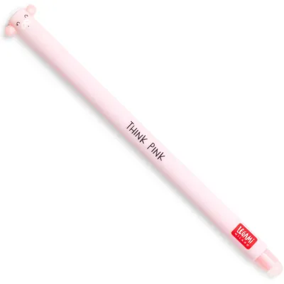 Image de LEGAMI stylo gel effaçable PIGGY petit cochon couleur de l'encre rose épaisseur 0,7mm