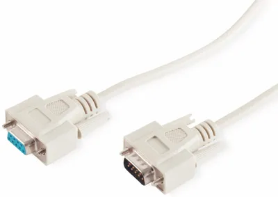 Immagine prodotto di Cavo di prolunga Sub-D, 9 pin, 1:1, 5 m, maschio/femmina