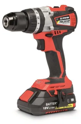Produktbild von Akku-Bohrmaschine PBL 2034 PIKF, 18V, kohlenstofffrei, 4Ah, 2 Li-Ion Akkus, Koffer, STAYER