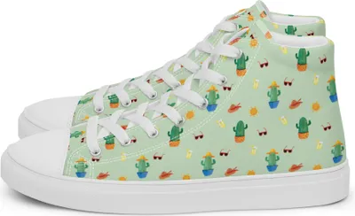 Produktbild von Mr. & Mrs. Panda Sneaker Damen Kaktus Sonne Größe 36 1/2 - Grün - Geschenk, Freundin, Damensneaker, Damenschuhe, Geschenkidee, Scheidung, Sportschuhe, Halbschuhe, Kakteen