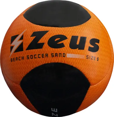 Produktbild von 5|Zeus Beach Soccer Fußball Neon Orange Schwarz