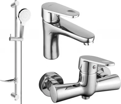 Produktbild von Mexen Kama DF05 Brausegarnitur, Chrom - 72504DF05-00