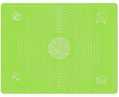 Produktbild von 7&7 Silikon-Teigunterlage mit Maßen 65x45 cm Grün