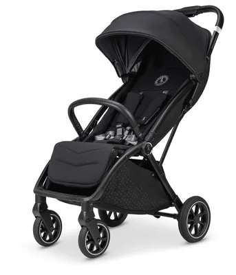 Produktbild von "Storchenmühle Sportwagen Niko" Onyx - schwarz, ab Geburt bis 22 kg, Einhand-Faltmechanismus, Auto-Fold, pannensichere Luftkammer-Räder
