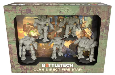 Produktbild von BattleTech: Clan Direct Fire Star
