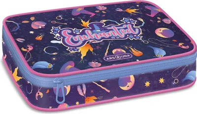 Produktbild von Ars Una Schule Federmäppchen Enchanted - Magie, violett-blau-orange, für Mädchen