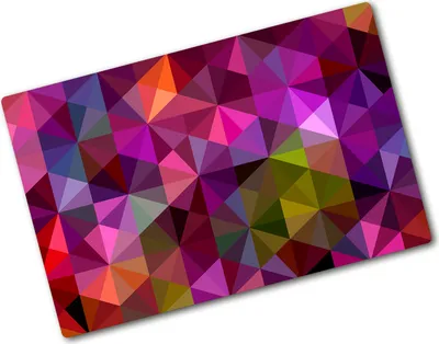Produktbild von Tulup Glas Herdabdeckplatte - 80x52 cm - Glaskeramikkochfeld-Abdeckung Spritzschutz Glasabdeckplatte - Einteilig - Kunst: Modern & Klassisch - Wellen Abstraktion - Mehrfarbig