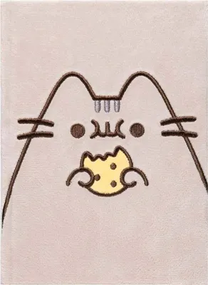 Zdjęcie produktu dla Pusheen Zeszyt A5 Pamiętnik dla Dziewczynek Pluszowy Notatnik w Kropki