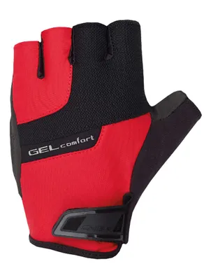 Produktbild von CHIBA Gel Comfort - Radhandschuhe L rot, gelgepolstert, atmungsaktiv