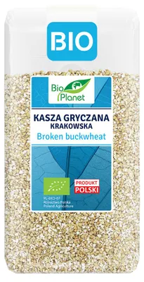 KASZA GRYCZANA KRAKOWSKA NIEPALONA BIO 500 g - BIO PLANET