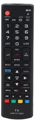 Produktbild von Fernbedienung, Schwarz Universal Controller Compact für LG Smart TV