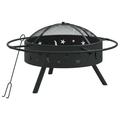 Obrázek produktu pro Ohniště s pohrabáčem 70 cm XXL ocel