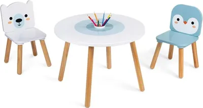 Produktbild von Tisch Und 2 Stühle - Eisscholle