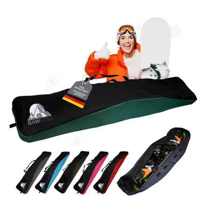 Produktbild von Snowboard Tasche Boardbag Snowboardbag 170cm Universalgröße wasserdicht XXL (grün)