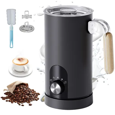 Produktbild von Tekoo Milchaufschäumer Elektrischer 5-in-1 Milchaufschäumer 500W, 350ml Edelstahl