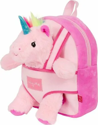 Produktbild von Rucksack +  Plü sch-Einhorn 26cm
