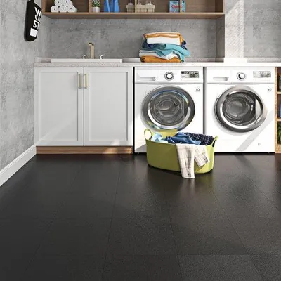 Produktbild von Unyqoos selbstklebende® wasserdichte Vinylfliesen für Badezimmer- und Küchenbodenbeläge