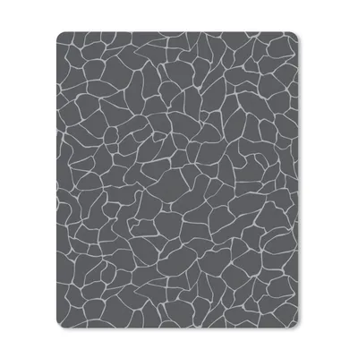 Produktbild von MuchoWow® Mauspad Mousepad Design - Geometrie - Schwarz 19x23 cm - Mousepads - Maus Mat - Pad - Mausunterlage - Mauspads - Spielen