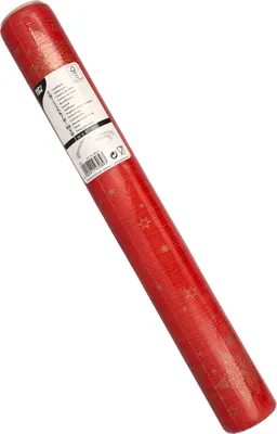 Obrázok produktu pre Papstar bežec na stôl Christmas Shine red 3m x 40cm 1 kus