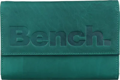 Produktbild von BENCH Große Damen Leder RFID  XXL Geldbörse Portemonnaie Brieftasche Clutch NEU, Farbe:Petrol