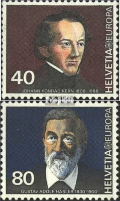 Produktbild von Briefmarken Schweiz 1980 Mi 1174-1175 (kompl.Ausgabe) postfrisch Europa
