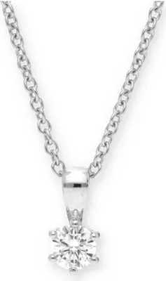 Produktbild von JuwelmaLux Anhänger mit Kette 925 Silber mit Zirkonia JL10-05-1765
