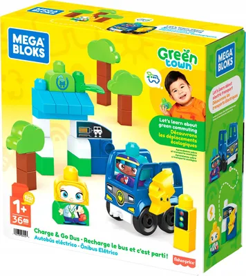 Produktbild von MEGA BLOKS HDX90, Bausatz, 1 Jahr(e), Kunststoff, 35 Stück(e), 950 g