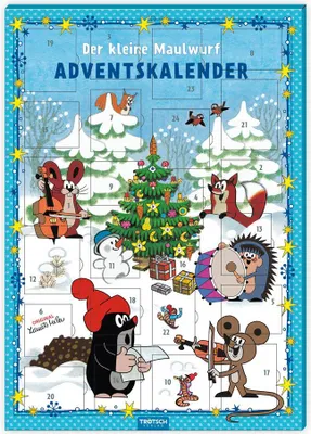 Produktbild von Trötsch Der kleine Maulwurf Adventskalender mit 24 Magneten
