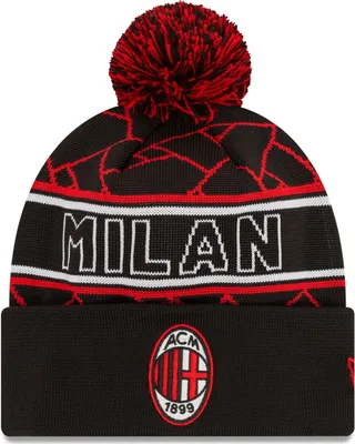 Produktbild von New Era Winter Bommel Mütze - SPORT BEANIE AC Mailand