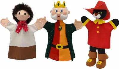 Produktbild von Set Handpuppen-Gestiefelter Kater