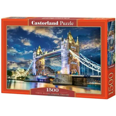 Produktbild von Puzzle 1500 Tower Bridge, London, England CASTOR