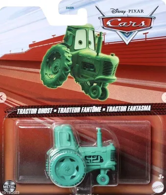 Produktbild von TraktorGeist Tractor Disney Pixar Cars HTX88, Ghost Traktor, 4 Jahr(e), Metall, Grün