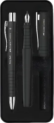 Obrázek produktu pro Faber-Castell 241050 FABER-CASTELL sada psacích potřeb POLY BALL/PEN, černá