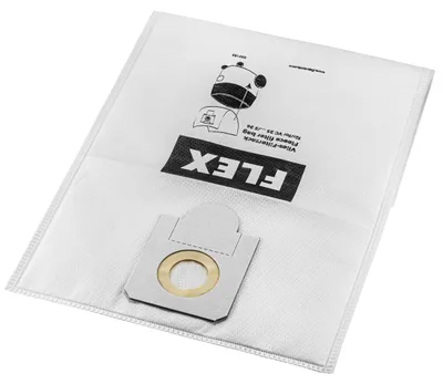 Produktbild von Flex Vlies-Filtersack FS-F VC/E 35 VE5 aus 4-schichtigem VacuVlies-Material