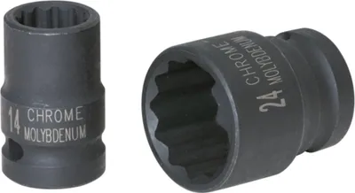 Image de douille 12 pans 1/2", courte, 1.1/16