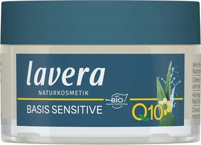 Produktbild von Lavera basis sensitiv Nachtcreme Q10 50 ml