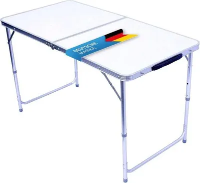 Produktbild von Famanu Klapptisch Multifunktional - Höhenverstellbar, 120 x 60 cm