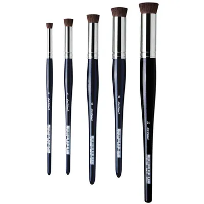 Produktbild von da Vinci Pastellpinsel Ponyhaare blaue Stiele Gr: 8