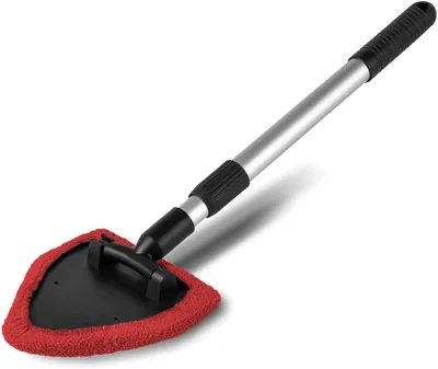 Zdjęcie produktu dla Myjka Do Szyb Z Mikrofibrą Teleskop 38-52 Cm Trójkąt